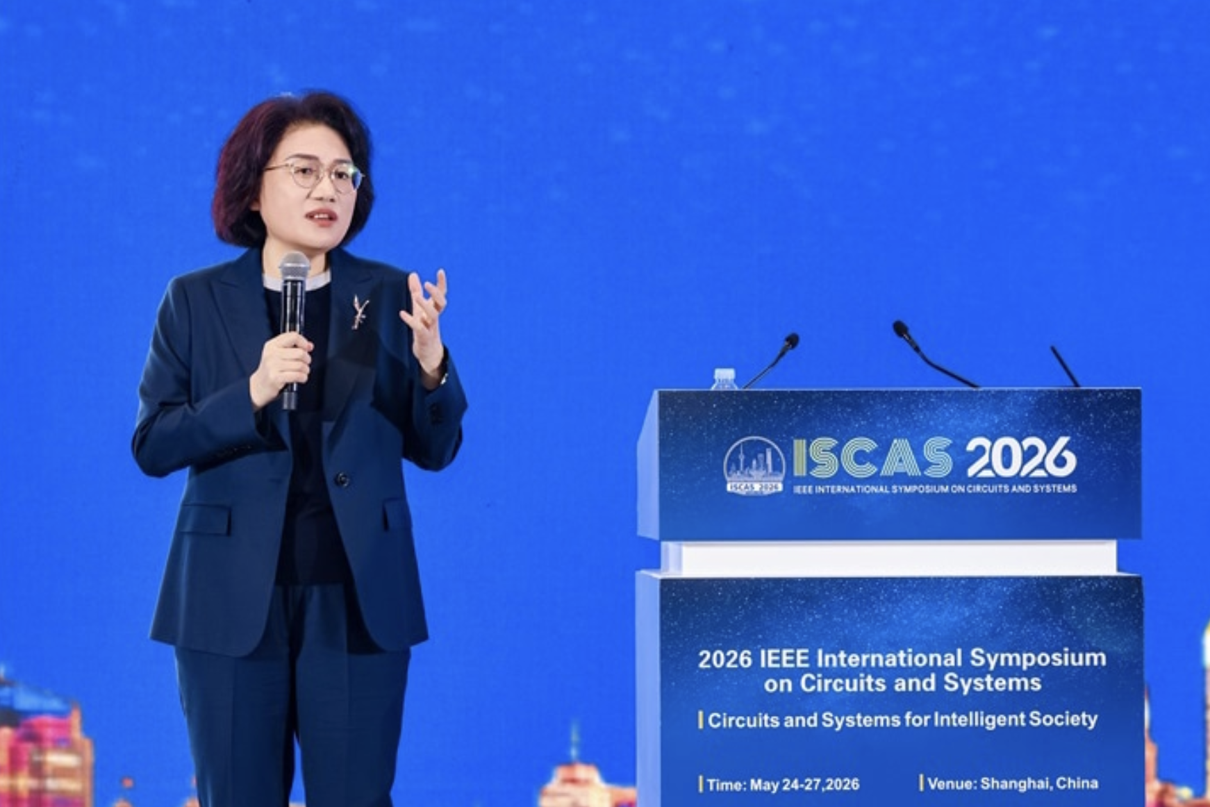 Topvrouw Huawei op chipconferentie: