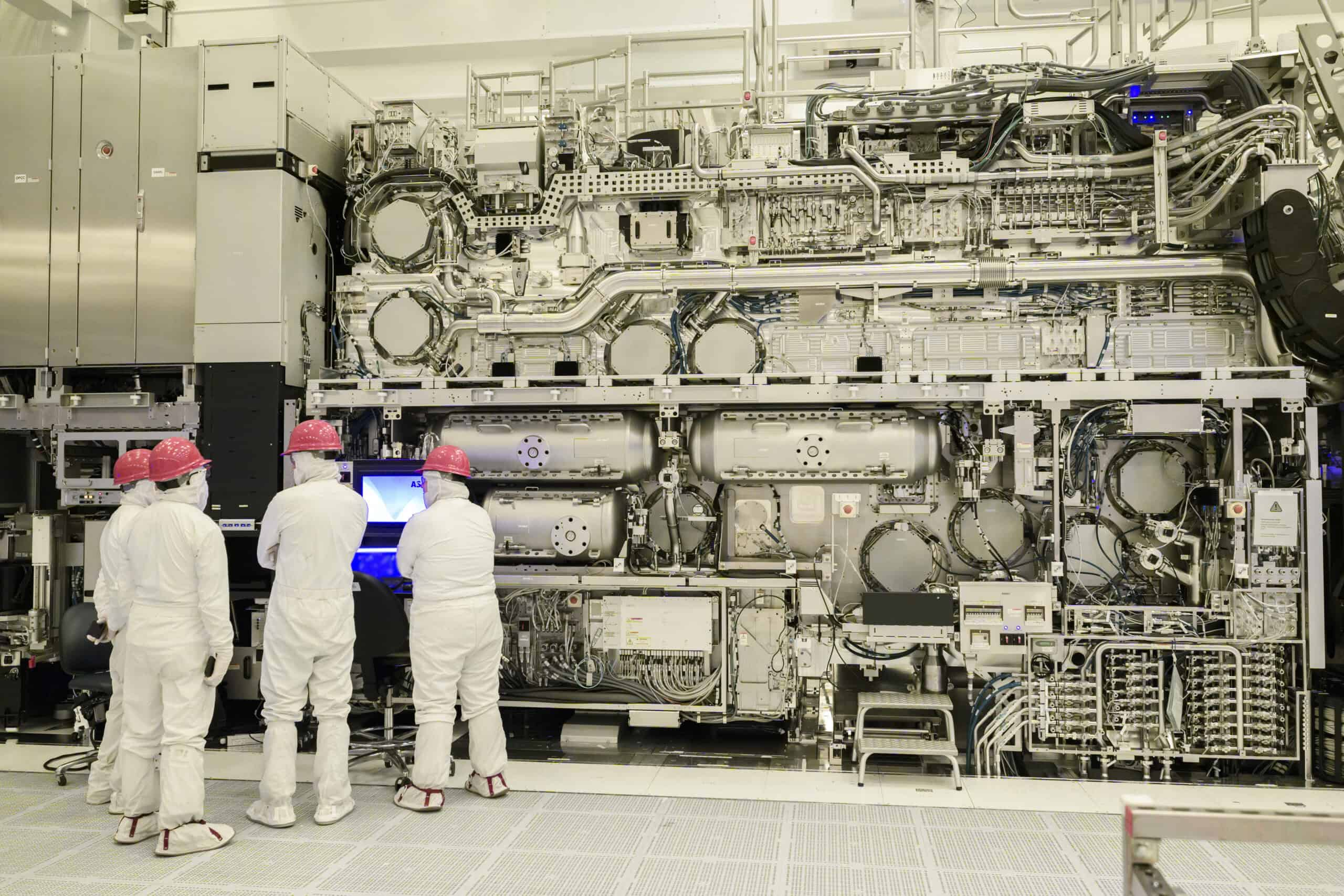 ASML indrukwekkende EUV-machine: