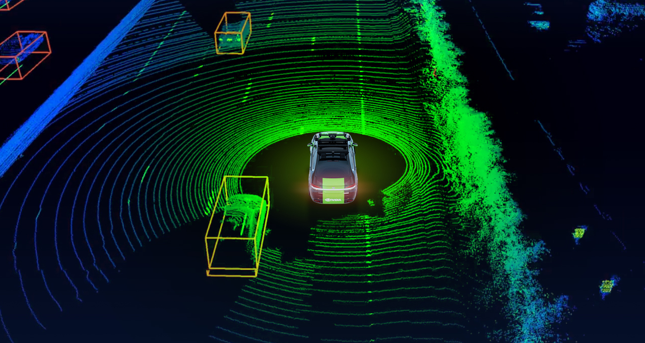 Lidar-sensormakers versterken autonome rijtechnologie met NVIDIA DRIVE