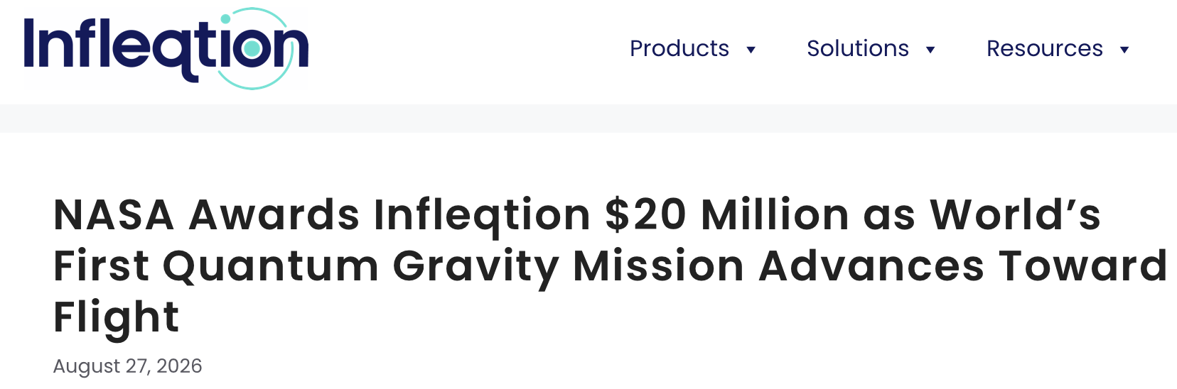 Infleqtion krijgt $20 miljoen