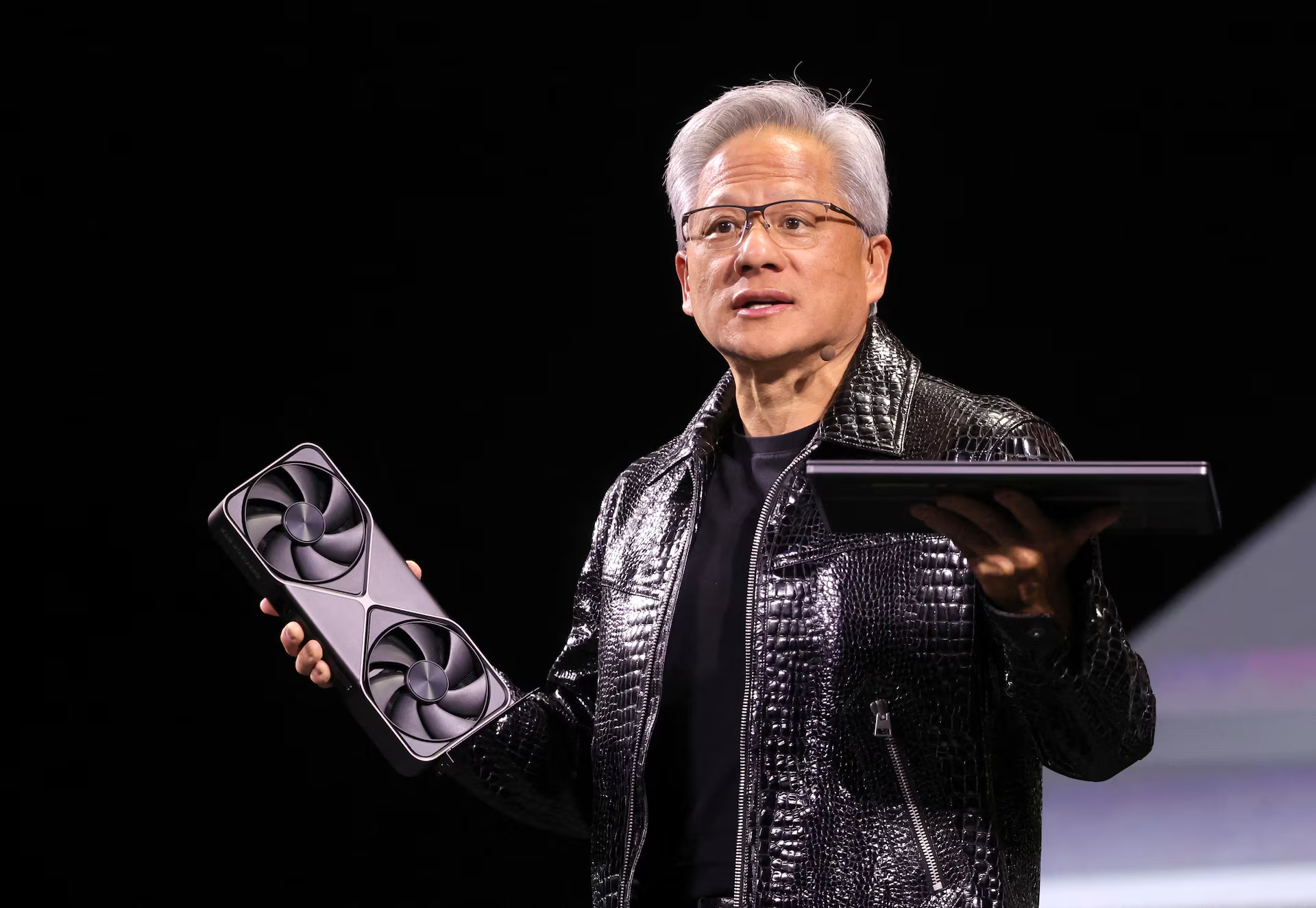 Nvidia CEO benadrukt start massaproductie volgende generatie chips