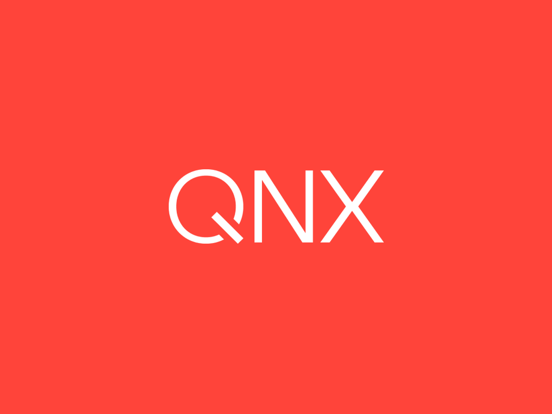 BlackBerry QNX embedded software