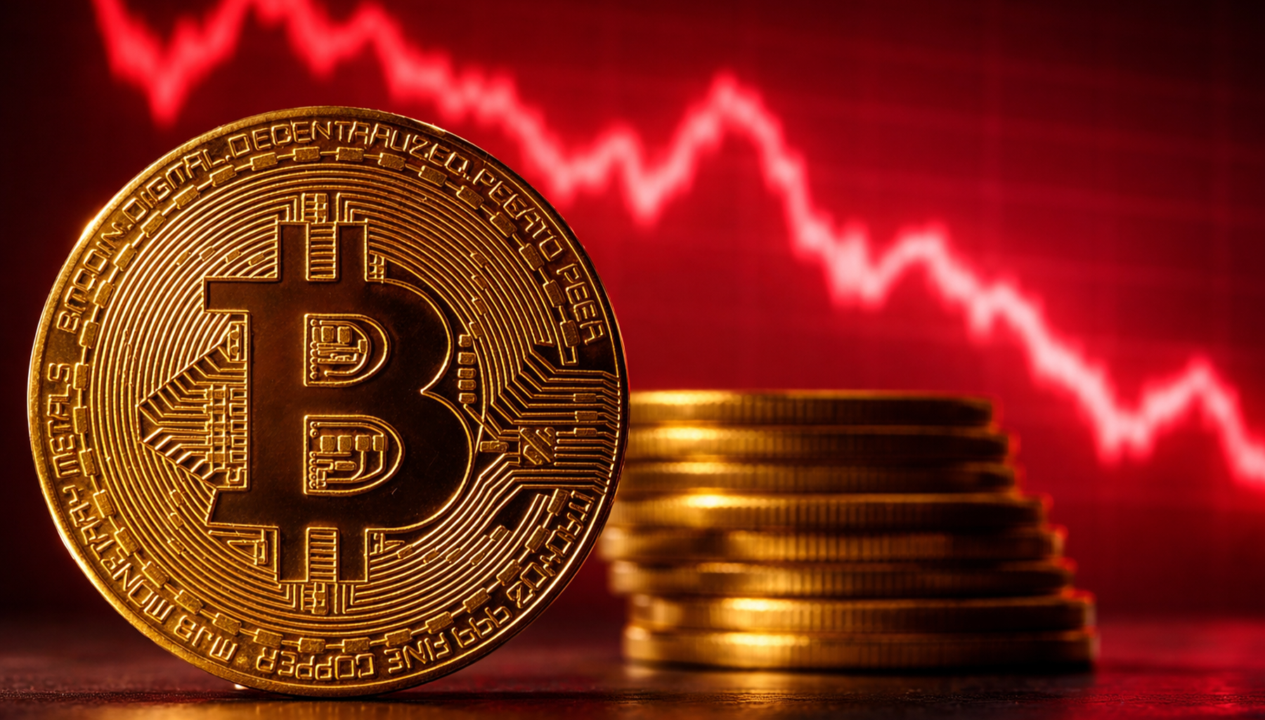 Na 5 dalingen dreigt historisch keerpunt voor Bitcoin.