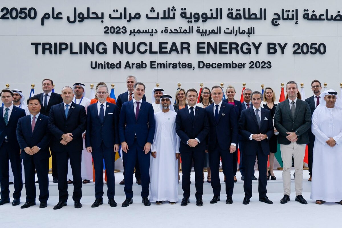 22 landen beloven nucleaire capaciteit te verdrievoudigen tegen 2050