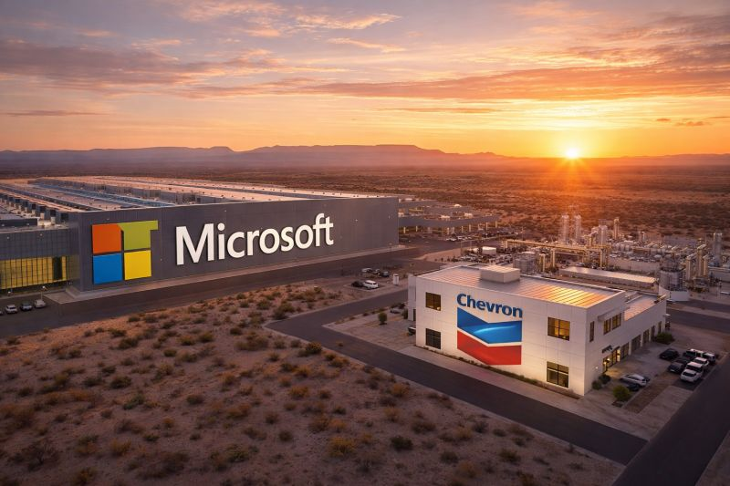 Texas Pacific Land heeft met Chevron en Microsoft een overeenkomst gesloten: