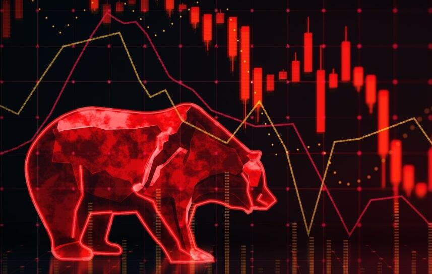 Verkopers nemen de controle over op Binance futuresmarkt.