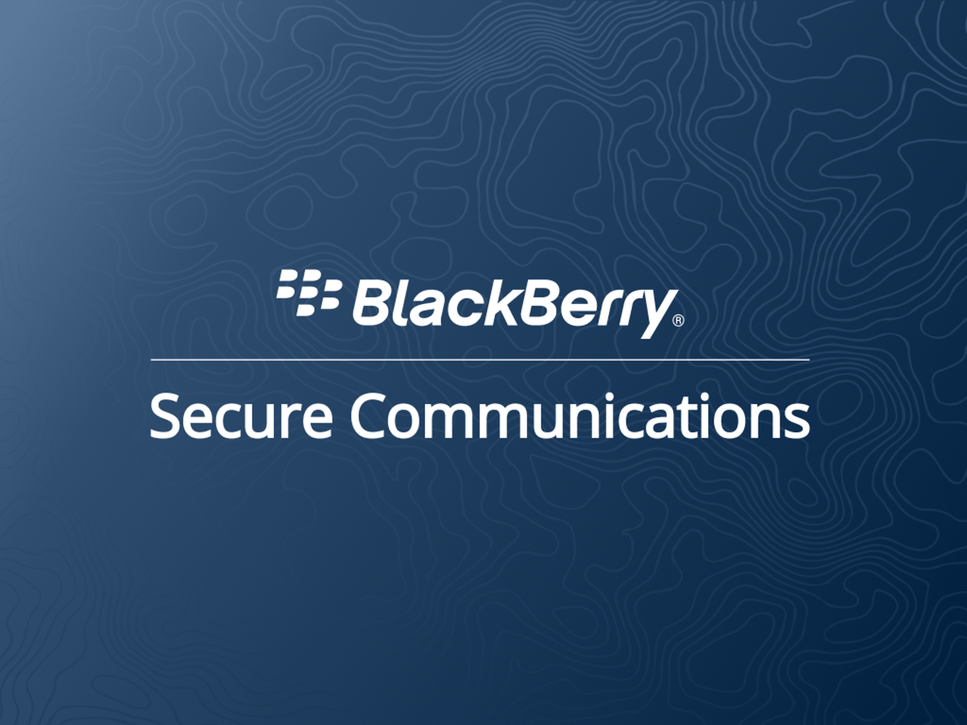 BlackBerry Secure Communications