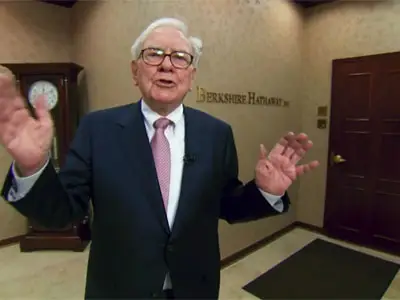 Warren Buffett's kantoor symboliseert lange termijn investeringsfilosofie Berkshire Hathaway
