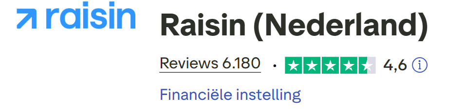 Raisin Trustpilot Review
